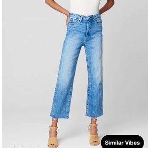 Blank NYC Baxter rib cage straight leg jeans size 26